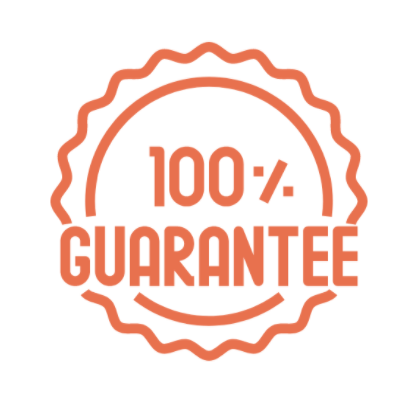 100% guarantee